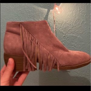 fringe boots